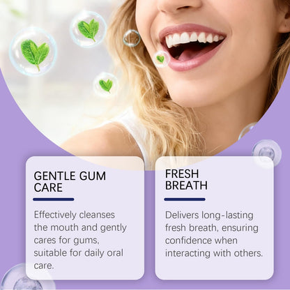 Gleamly Purple Whitening Sachets — Instant Color-Correcting Teeth Whitener (20 Pack)